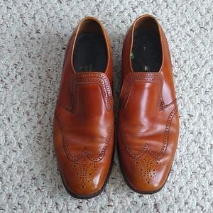 Retro 1970s retro wingtip loafers